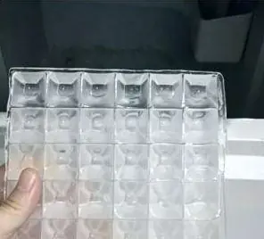 Cube ice